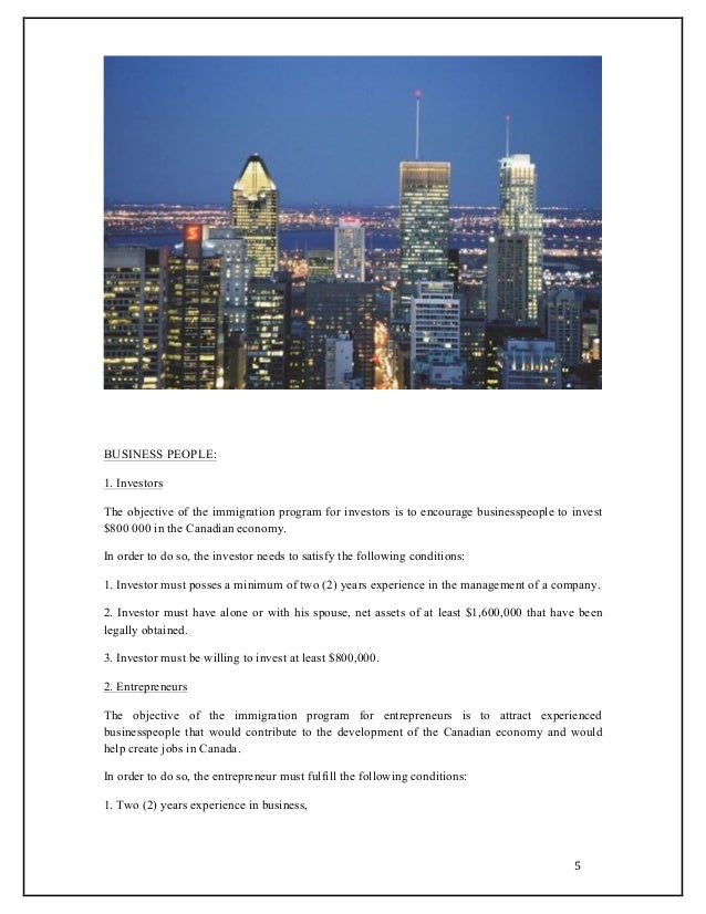 Experts In Immigration English