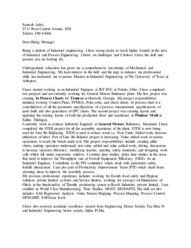 santosh adivi cover letter honor society cover letters