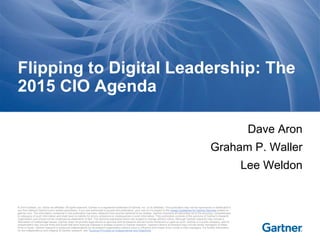 CIO 2015 Flipping Into Digital Leadership