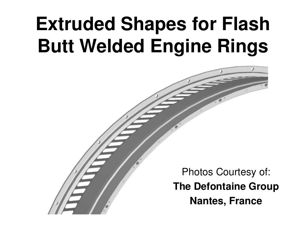 Flashbutt Welded Rings