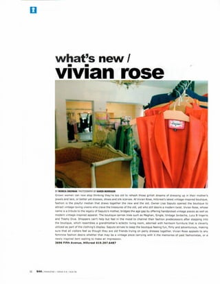 vivian rose article