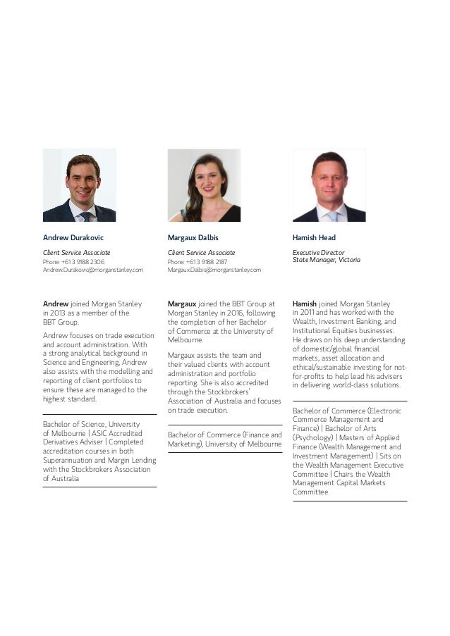 the bbt group at morgan stanley morgan stanley customer service
