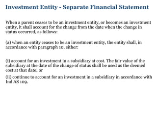 Separate Financial Statements Example Separate Financial Statements by CA Alok Garg | PDF