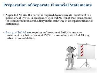 Separate Financial Statements by CA Alok Garg