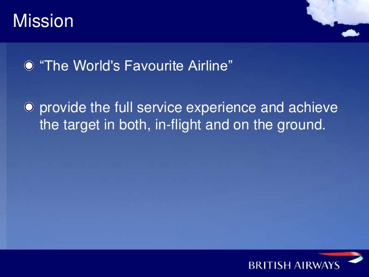 British airways vision