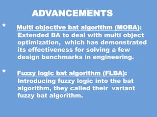 BAT Algorithm | PPTX