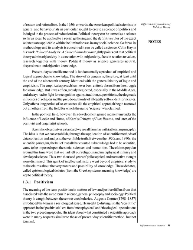 Ba 1st Political Science Political Theory Pdf