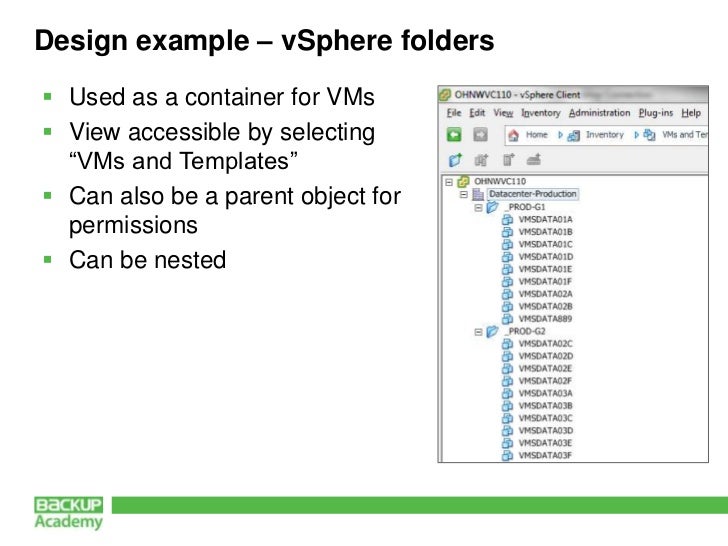 vmware veeam backup best practices