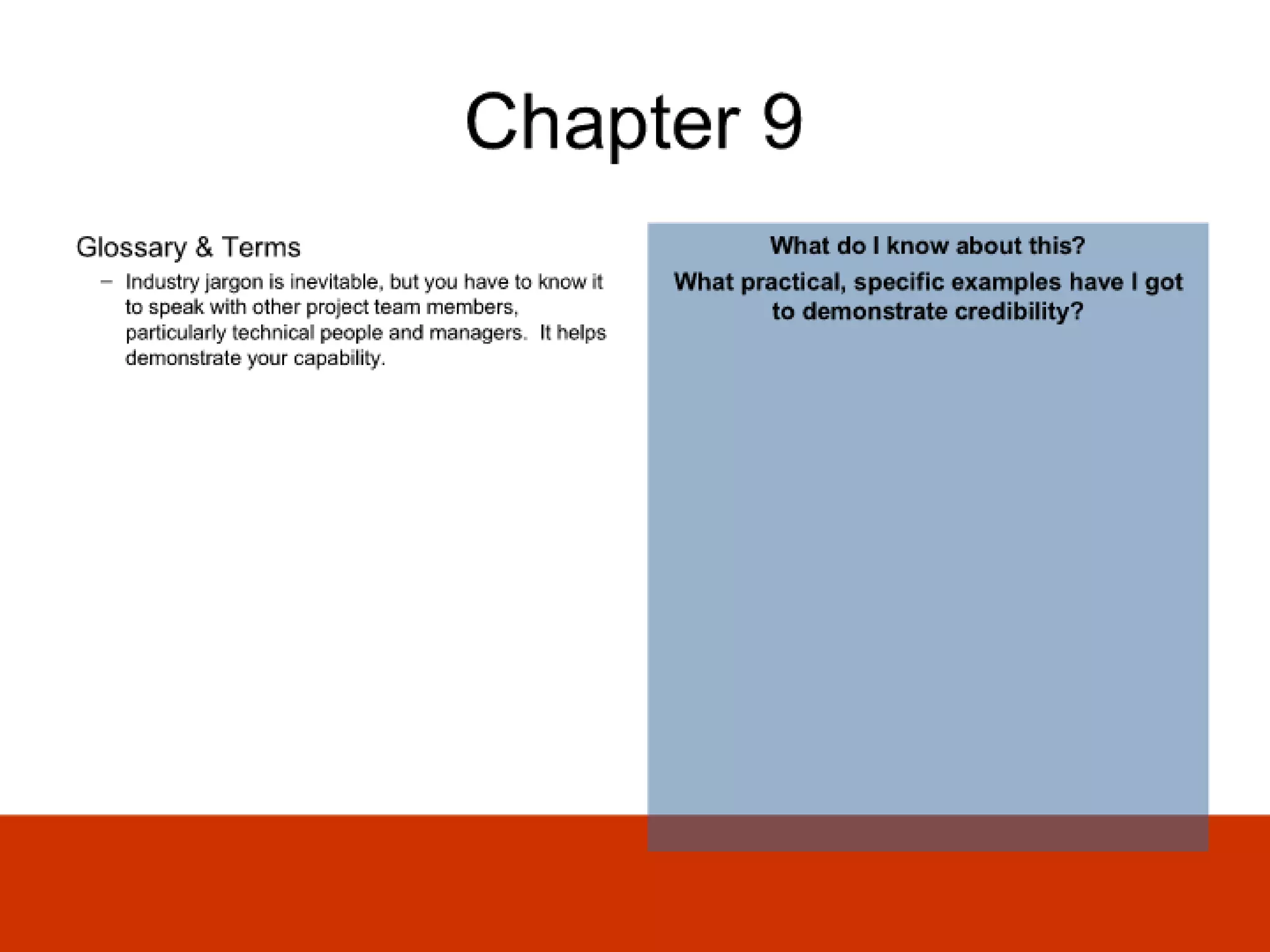 Ba Skills And Knowledge Audit