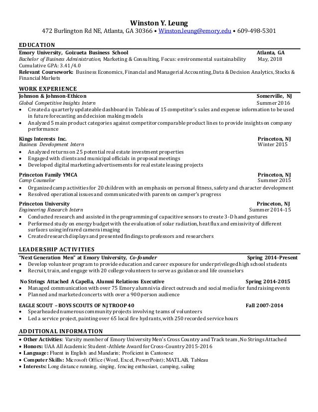 Winston September Resume Winston September Resume