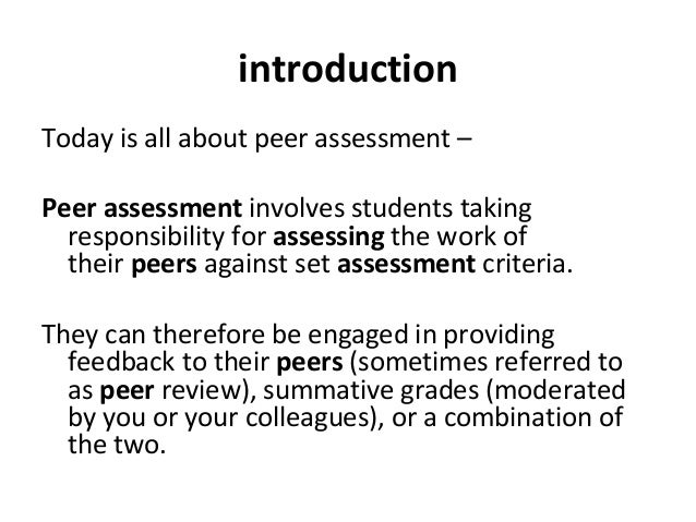 ba2 peer assessment learning ba2 format