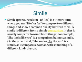 Comparing Simile Ba 2 year | PPTX