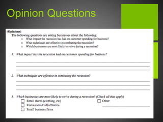 Interpreted the collected data