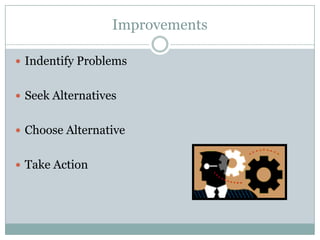 Where To FocusLower Energy Needs and Consumption