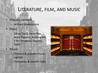 Red double-decker buses trademark of London (right)Other Transport in LondonHeathrow Airport, West LondonRoads- common form of transport in suburbs