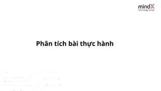 Phân tích bài thực hành
 