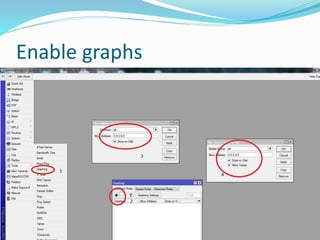 Enable graphs
 