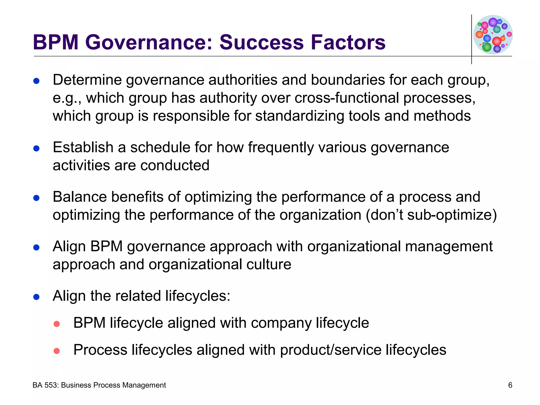 BA 553 - BPM Governance.ppt