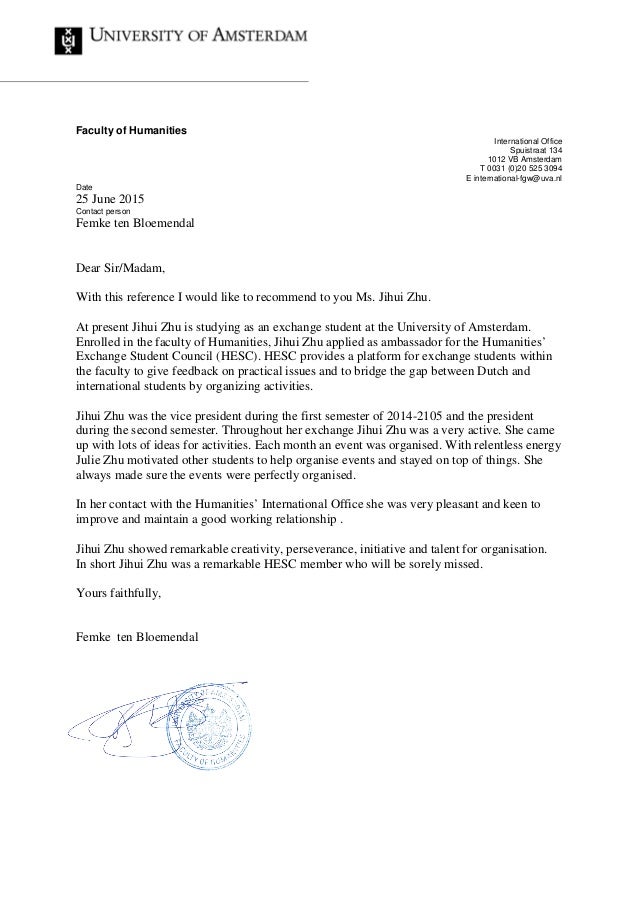 student council letter of recommendation major magdalene student council letter of recommendation