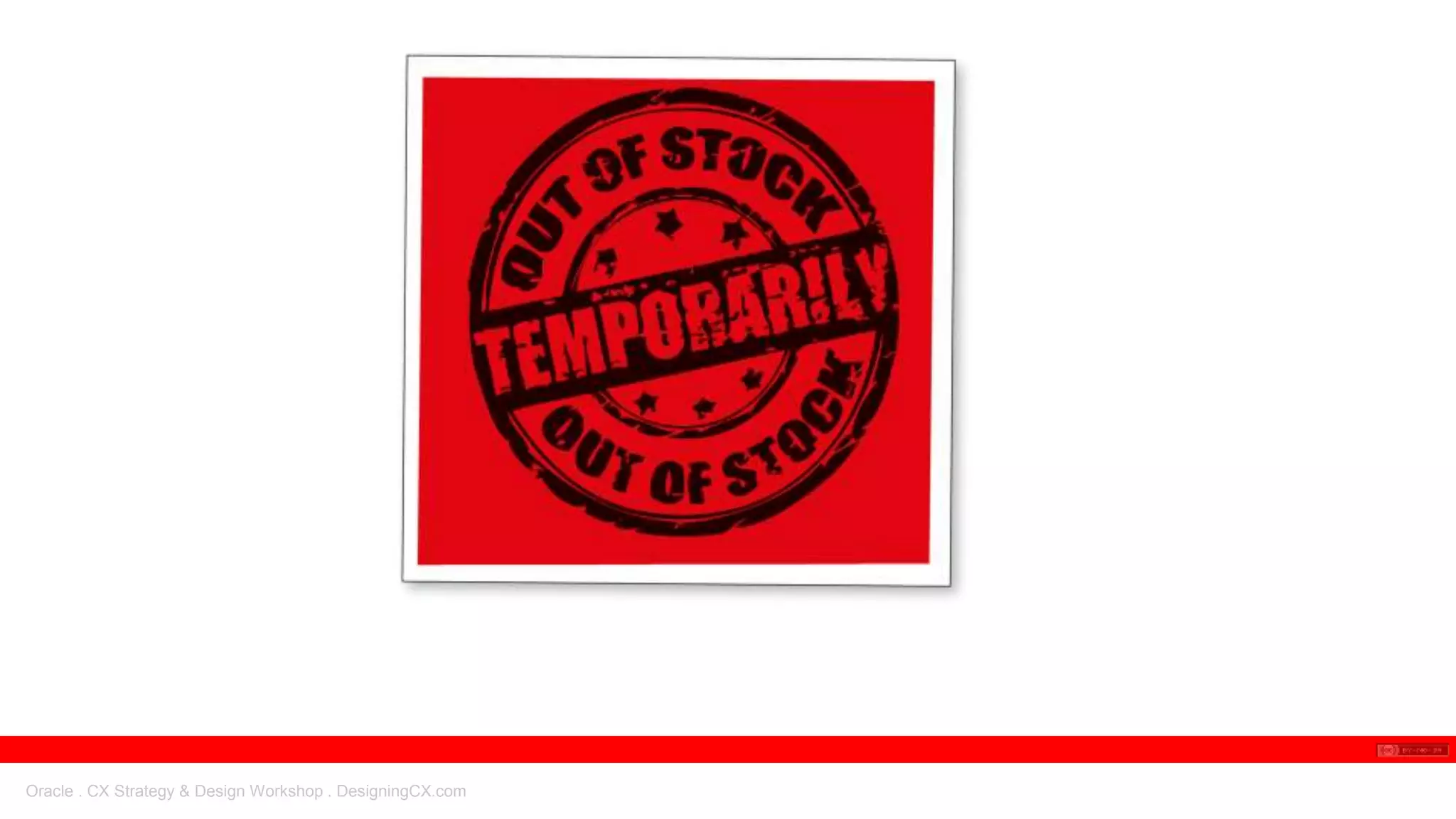 Oracle . CX Strategy & Design Workshop . DesigningCX.com
 