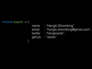Node.JS Workshop | PDF