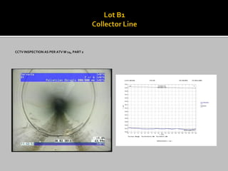 CCTV INSPECTION AS PER ATV M 14, PART 2  