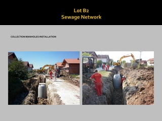 COLLECTION MANHOLES INSTALLATION  