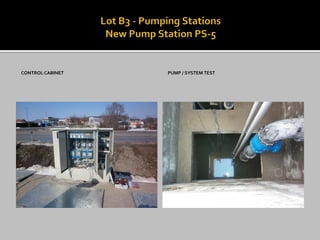 CONTROL CABINET 
PUMP / SYSTEM TEST  