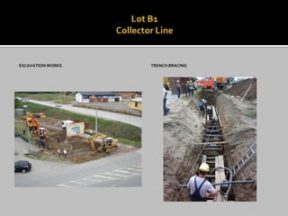 EXCAVATION WORKS 
TRENCH BRACING  