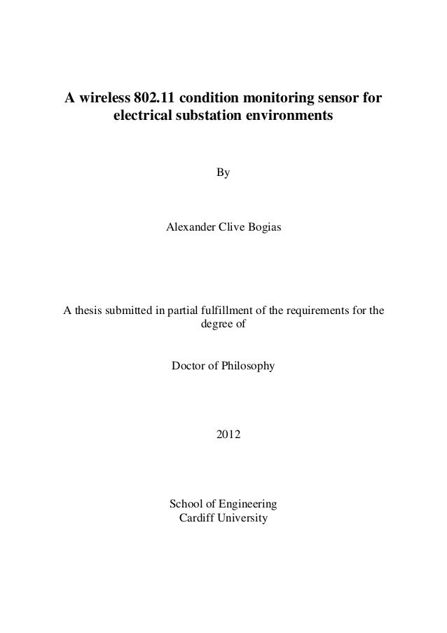 phd electrical thesis