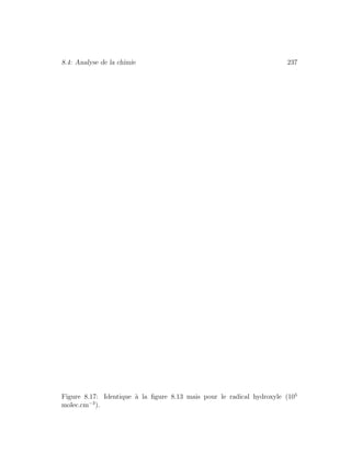 8.4: Analyse de la chimie 237
Figure 8.17: Identique `a la ﬁgure 8.13 mais pour le radical hydroxyle (105
molec.cm−3
).
 