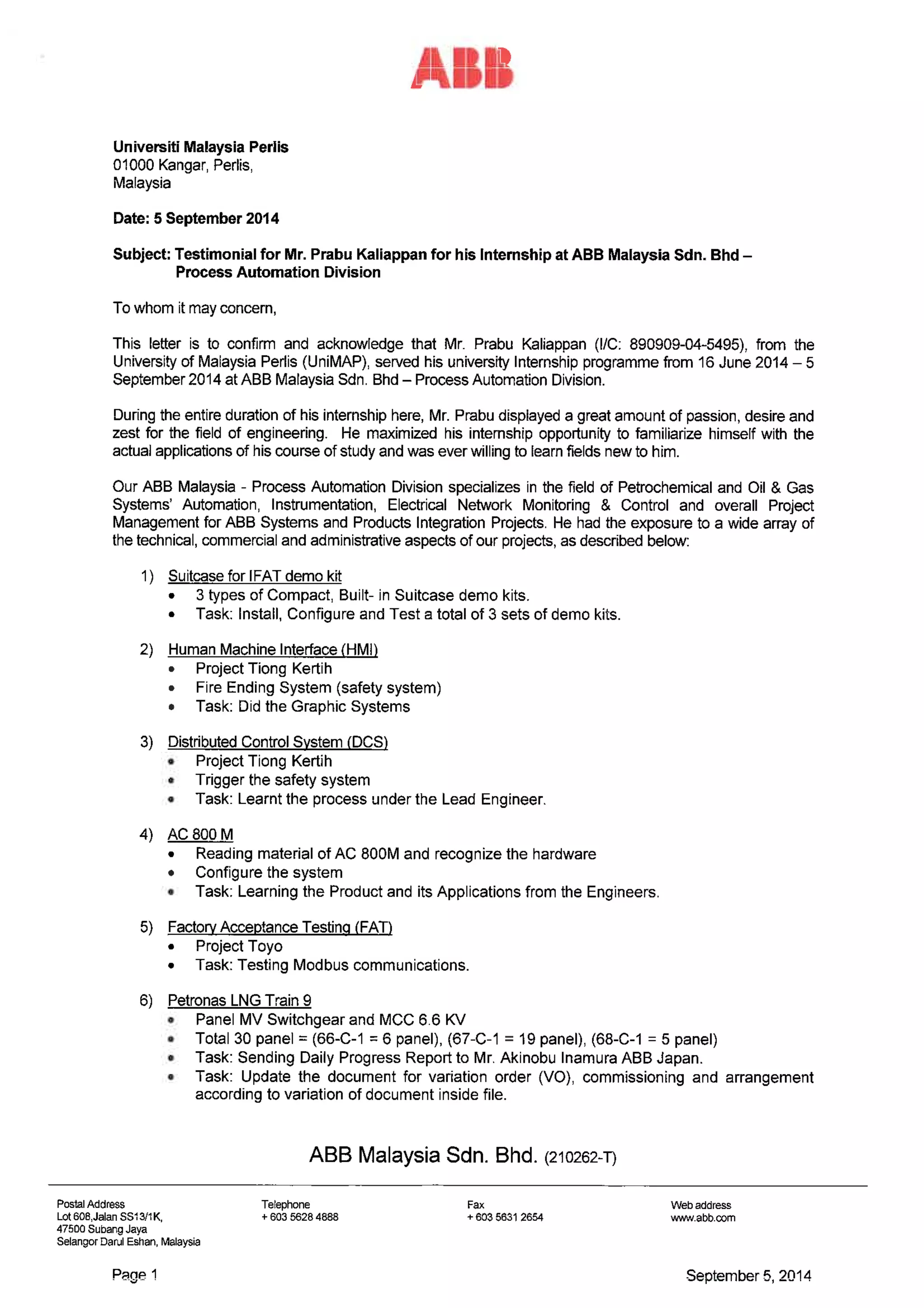 Testimony Paper Testimony with signature | PDF