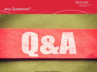 Any Questions? . . .
22
(image source: Shutterstock, http://shutterstock.com/)
 