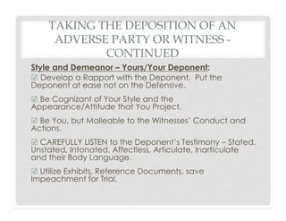 deposition