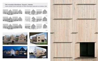 Três moradias bifamiliares ‘Sixpack‘ | Weiden
Projecto realizado durante colaboração com Weber+Würschinger Gesellschaft von Architekten | 2006
CASA 2
CASA 3
CASA 1
 