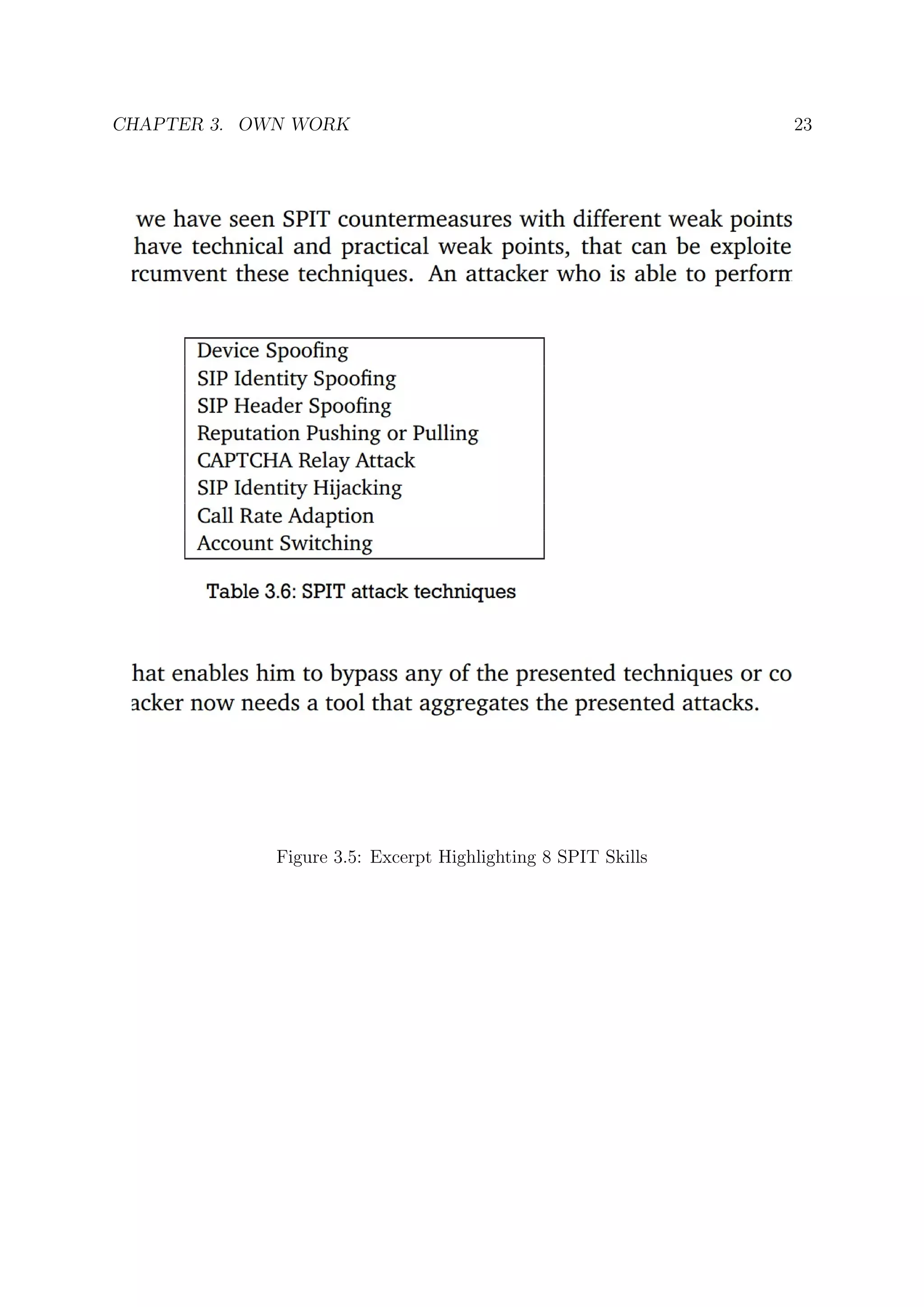 CHAPTER 3. OWN WORK 23
Figure 3.5: Excerpt Highlighting 8 SPIT Skills
 