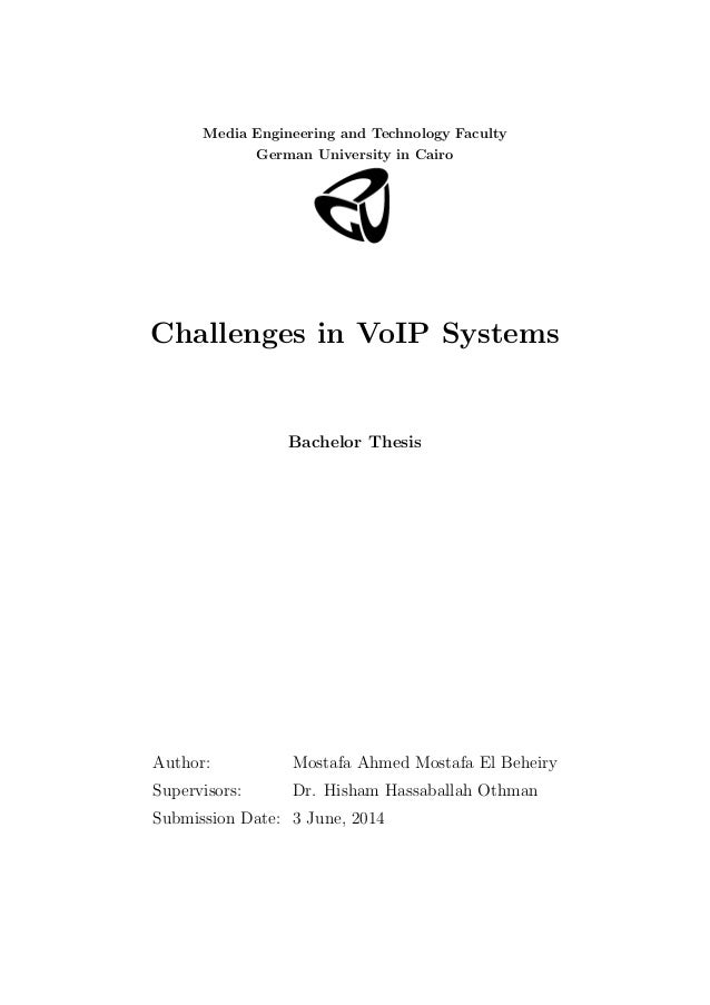 Thesis voip security