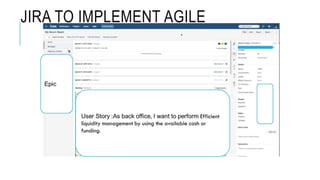 JIRA TO IMPLEMENT AGILE
 