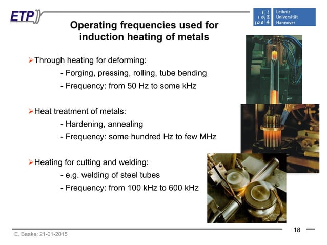 Physical and technical basics of induction heating technologies | PDF