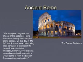 Ancient Rome | PPT | Christianity | Religion & Spirituality
