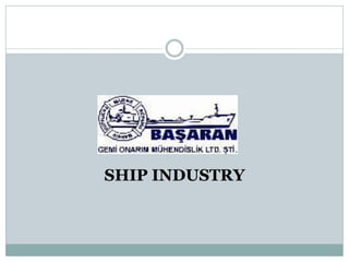 SHIP INDUSTRY
 
