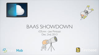 BAAS SHOWDOWN
iOS.mn - Joe Pintozzi	

Dec. 2nd, 2013

 