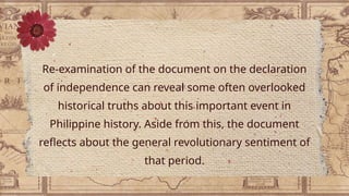 Analysis of Proclamation of the Philippines.pptx