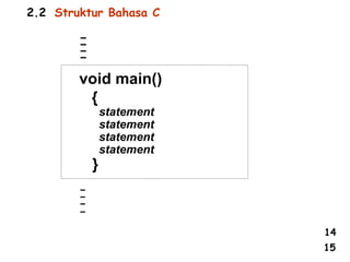 Bahasa C/C++ Persentase Algoritma dan Struktur Data 2.ppt