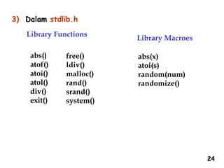 Bahasa C/C++ Persentase Algoritma dan Struktur Data 2.ppt