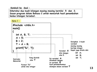 Bahasa C/C++ Persentase Algoritma dan Struktur Data 2.ppt