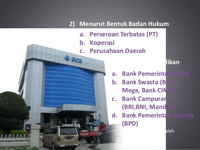 Bab 07 bank lembaga keuangan bukan bank dan otoritas jasa 