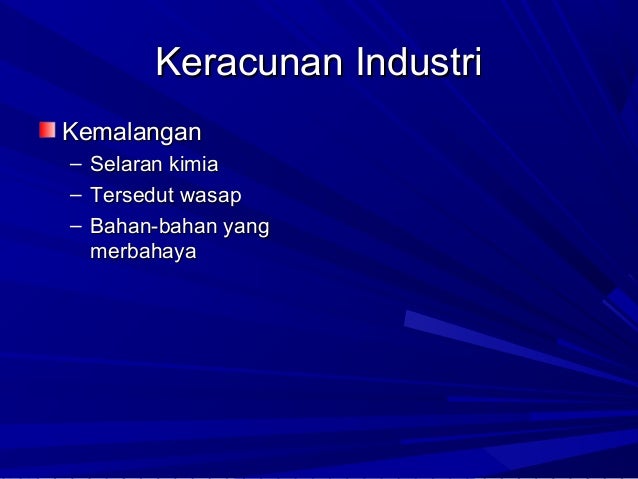 Bab 11 Keracunan