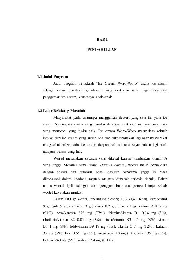Contoh Makalah Ubi Jalar