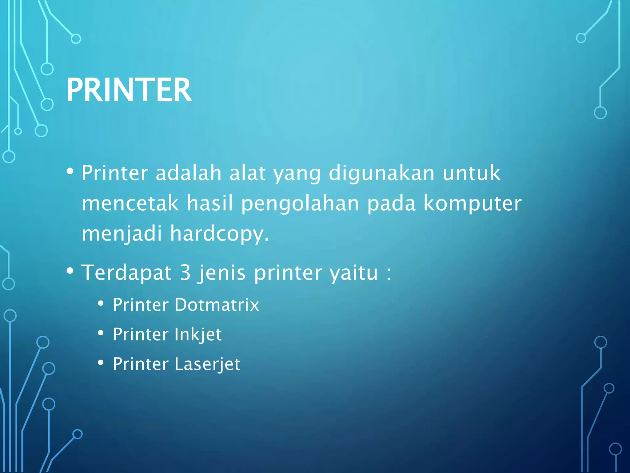 hardware dan software komputer | PPTX